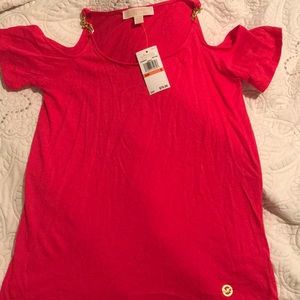 Hot pink shirt! Never been worn with tags